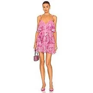 HEMANT & NANDITA Amal Floral Dress Size Large New with‎ Tags thumbnail 5