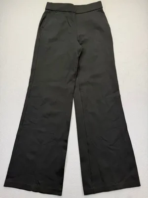Spanx The Perfect Pant Wide Leg Black‎ High Rise Pull On Trousers Womens Small thumbnail 1
