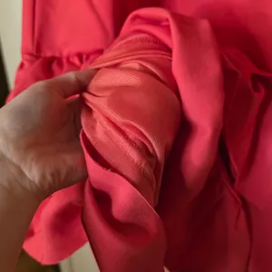 Dainty Jewells Coral Pink Ruffle Tiered Midi Skirt thumbnail 4