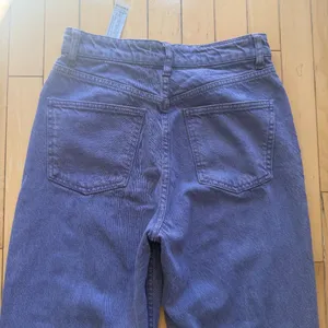 ZARA Purple Wide Leg Denim Jeans Size 4 thumbnail 7