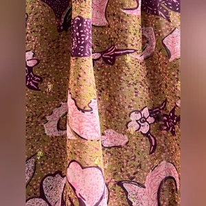 O.P.T. One Pretty Thing x Anthropologie Floral Smocked Balloon Sleeves Top thumbnail 9