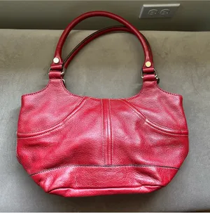 Tignanella Pebbled Leather Handbag thumbnail 1