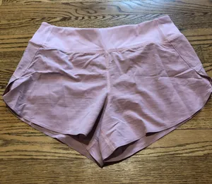 Athleta Run With It Textured Shorts Pink thumbnail 1
