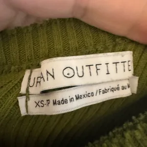 Urban Outfitters Ribbed Olive Green One‎ Shoulder Dress, Size XS thumbnail 4