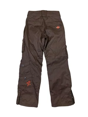 Sims Womens Brown Insulated Snow Ski Cargo Pants Utility Outdoor XS thumbnail 3