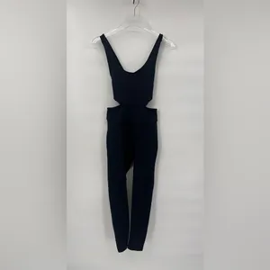 Free People Movement Women's Back It Up Jumpsuit Black Size XS‎ NWT thumbnail 5