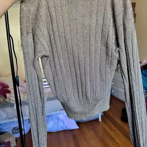 NWT ZARA Metallic Thread Knit Cardigan Sz Medium‎ Bloggers Favorite 9974/104/303 thumbnail 16