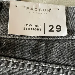 PacSun Lowrise Straight Split Hem Denim Jeans size 29 NEW thumbnail 4