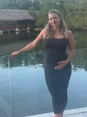 SKIMS Bodycon Dress thumbnail 1