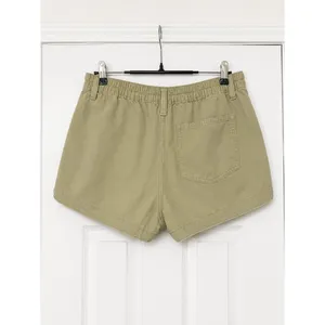 Aerie Light‎ Olive Khaki Shorts Relaxed Fit Casual Beach Summer Medium thumbnail 4