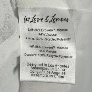 For Love & Lemons Daisy Mae Strapless Satin Patchwork Midi Dress Size 1X NWT thumbnail 6