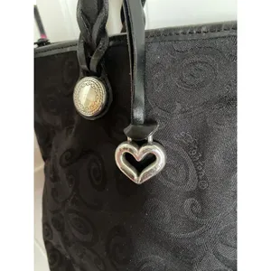 Brighton Womens Shoulder Bag Mevelyn Black‎ Signature Jacquard Leather thumbnail 3
