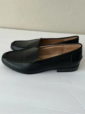 Life Stride Margot Flight Attendant Comfort Faux Leather Loafers Black Size 7.5 thumbnail 3