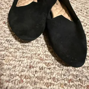 Birdies Heron Flat Black Suede Women- Size 9.5 thumbnail 4