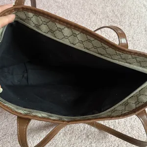 Brown Patterned Tote Bag thumbnail 9