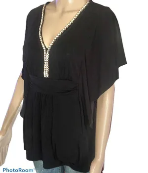 White House | Black Market butterfly sleeve blouse thumbnail 3