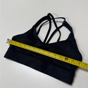 Zyia Active Bra with Strappy Back: Size Medium thumbnail 4