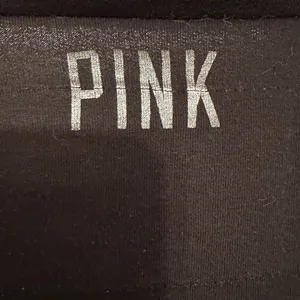 Victoria’s Secret PINK Sequin Boom Lightning Bolt Graphic Black Pullover Medium thumbnail 6