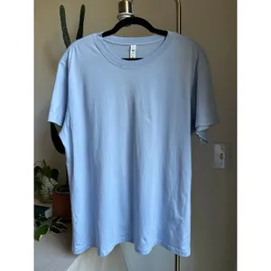Lululemon All Yours Blue Cotton Women’s Short Sleeve T-Shirt thumbnail 2