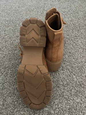 Brown Suede Boots thumbnail 7