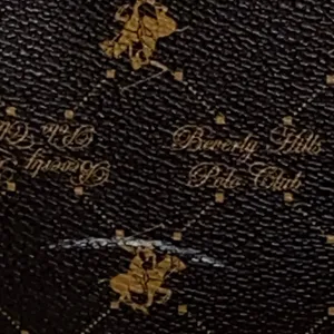 Beverly Hills Polo Club Crossbody Bag Brown‎ Monogram Shoulder Purse Handbag thumbnail 3