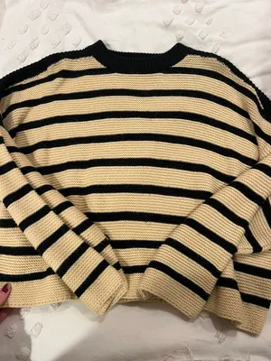 Guts And Gusto Striped Sweater thumbnail 1