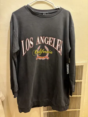 Los Angeles Sweatshirt Dress thumbnail 1