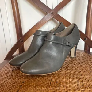 Ecco Nephi buckle leather bootie grey thumbnail 11