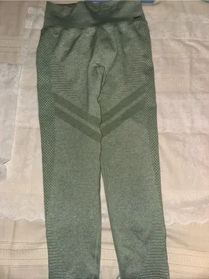Lilias Active Mint Green Seamless Active Leggings Scrunch NWOT Sz S thumbnail 4