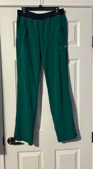 Carhartt Medical Top with Blue Trim and bottom is a size Large. thumbnail 8