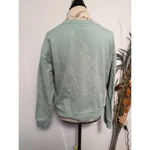 Pact Organic Cotton Herb Seed‎ Packet Graphic Sweatshirt Sage Green Womens L thumbnail 3