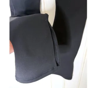 Fabletics Black High Waisted Split Hem Flare Leggings Sz Small thumbnail 7