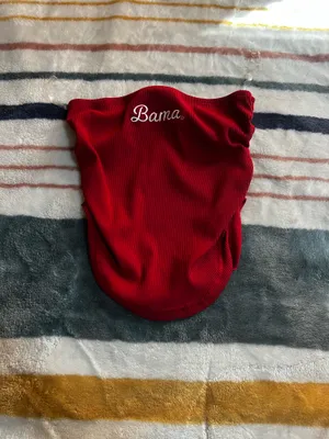 Bama scrunch strapless crop top Red Size XS thumbnail 3