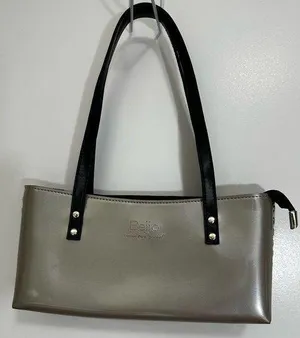Beijo Shoulder Vintage Gray Bag with Black Double Straps thumbnail 1