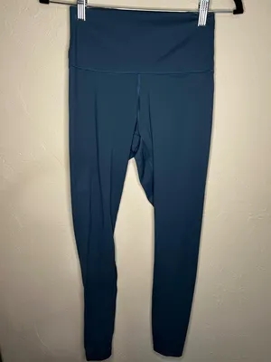 Everlane The Perform‎ Atlantic Blue Athletic High Rise Leggings thumbnail 3