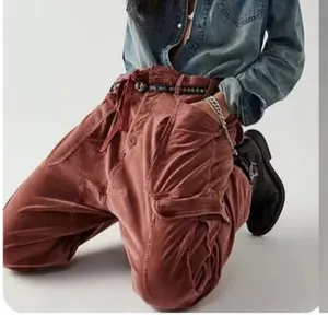 Free people Free People pants corduroy cargo cotton size medium thumbnail 3