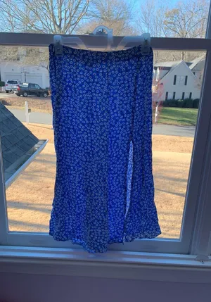 monkeys floral maxi skirt Multi thumbnail 1