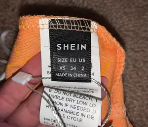 Shein Orange Top thumbnail 2