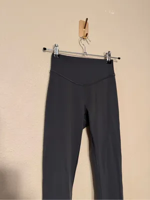 Lululemon Wunder Under SmoothCover High-Rise Tight 25" Graphite Grey Size 4 thumbnail 4