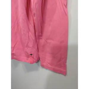 Lauren Ralph Lauren Pink Crew Neck Cotton Top Womens XL Coastal‎ grandma Barbie thumbnail 3
