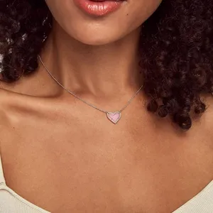 Kendra Scott Ari Heart Adjustable Length Pendant Necklace for Women thumbnail 4