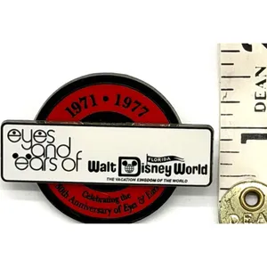 Disney Cast Member Exclusive Eyes & Ears 30th Anniversary Pin LE 3000 Feb 2002 thumbnail 2