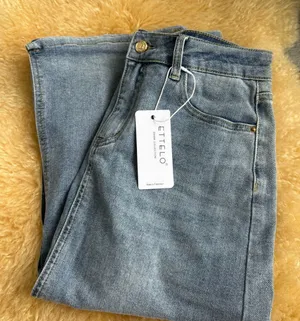ETTELO Light Blue Denim Jean Skirt Size 8 thumbnail 1