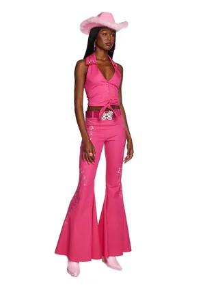 Dollskill TOTAL SUPERSTAR FLARED PANTS thumbnail 2