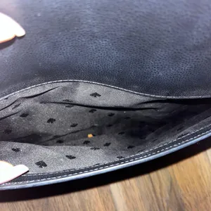 Kate Spade Hayden Jackson Street Leather Satchel Black thumbnail 3