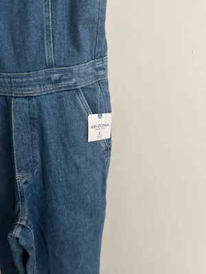 Arizona Jean Company Blue Denim Overall thumbnail 4
