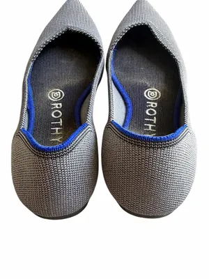 ROTHY’S The Point Cloud Grey Birdseye Pointed Toe Flat Size 7.5 thumbnail 5