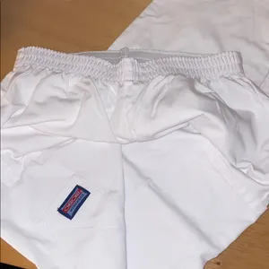 New Women’s Cherokee White Scrub Pants with Cargo Pockets Elastic Waist size Xs thumbnail 5