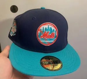 New Era Hat club mets crosscheck 2.0 size 7 brand new thumbnail 1