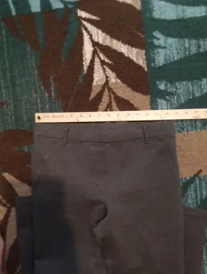 Quince Pull On Ponte Stretchy Office Work Business Gray Womens Pants Size Small thumbnail 9